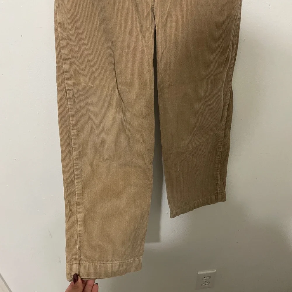 American Living Kids‎ Corduroy Pants Tan Size 7 Embroidered Eagle Pockets